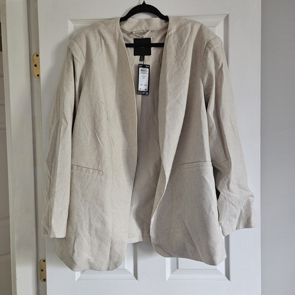 Vero Moda Beige Women's Suit Jacket